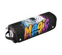 Borsa da viaggio per strumenti per capelli con tappetino in ferro antipolvere, borsa da viaggio per piastre, piastre, arricciacapelli, orsetto magico a goccia, essenziale da viaggio per donne