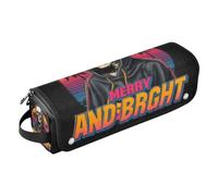 Borsa da viaggio per strumenti per capelli con tappetino in ferro antipolvere, borsa da viaggio per piastre, piastre, ferri arricciacapelli, teschio anni '80 e '90, essenziale per viaggi estivi da