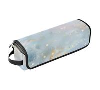 Borsa da viaggio per strumenti per capelli, con tappetino in ferro, grande, custodia da viaggio per strumenti caldi, ferro arricciacapelli, volumizzante, styler, stelle tutto il cielo, accessorio da
