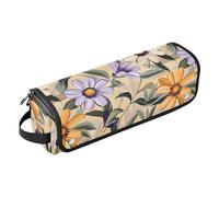 Borsa da viaggio per strumenti per capelli, con tappetino resistente al calore, impermeabile, organizer da viaggio per ferri da stiro, piastre da stiro, ferri arricciacapelli, stile Georgia O'Keeffe