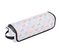 Borsa da viaggio per strumenti per capelli con tappetino rimovibile resistente al calore di grande capacità, organizer per piastra per arricciacapelli, piastra per capelli, asciugatrice piatta