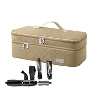 Borsa da viaggio per strumenti per capelli, custodia a doppio strato, resistente al calore, asciugacapelli, ferro arricciacapelli, piastra lisciante, borsa organizer per viaggi e casa, strumenti per