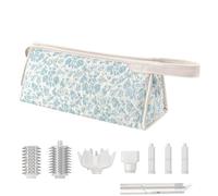 Borsa Da Viaggio Per Strumenti Per Capelli - Custodia Organizer Trapuntata Impermeabile 35x20 Cm, Grande Contenitore Per Strumenti Caldi, Piastra Portatile, Ferro Arricciacapelli, Asciugatrice, Artico