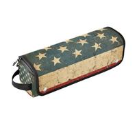 Borsa da viaggio per strumenti per capelli e tappetino resistente al calore con cerniera, grande capacità, organizer per strumenti per capelli per raddrizzatori, ferro arricciacapelli, asciugacapelli