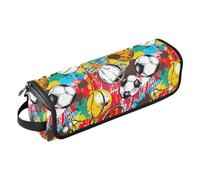 Borsa da viaggio per strumenti per capelli e tappetino resistente al calore con cerniera per strumenti per capelli borsa portaoggetti per utensili caldi e accessori per la cura dei capelli, palline