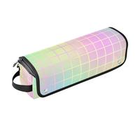 Borsa da viaggio per strumenti per capelli e tappetino resistente al calore, impermeabile, organizer da viaggio per strumenti caldi, ferro arricciacapelli, volumizzatore per capelli, design laser