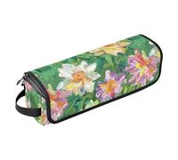 Borsa da viaggio per strumenti per capelli e tappetino resistente al calore, organizer per strumenti per capelli, per ferri da stiro, piastre e arricciacapelli, si prega di disegnare un dipinto in