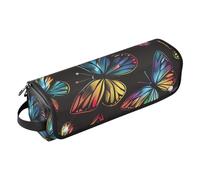 Borsa da viaggio per strumenti per capelli Fantabulous Butterfly in Dark Sky Portable Hot Tool Mat Bag