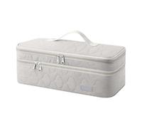 Borsa da viaggio per strumenti per capelli - Organizzatore per asciugatrice, custodia in ferro arricciacapelli | Custodia resistente al calore con cerniera, portautensili in stile compatto per il