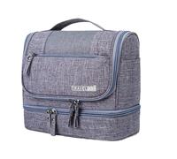 Borsa da Viaggio per Trucchi Organizer Multitasche Con Separazione Asciutto