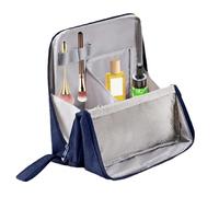 Borsa Da Viaggio Per Trucco - Borsa Trucco Impermeabile Portatile Verticale,Per Strumenti Di Bellezza Per Pomata Labbra Protezione Solare Ombretti Fondotinta Lacca Capelli