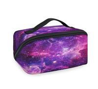 Borsa da viaggio per trucco con galassia che scoppia per donne, uomini, ragazze e ragazzi, borsa da bagno portatile per articoli da toeletta cosmetici organizer da doccia