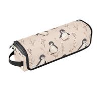 Borsa da viaggio per utensili da donna con tappetino in ferro di grande capacità, organizer per piastra per capelli per arricciacapelli, piastra per capelli piatta, portatile, essenziale da viaggio