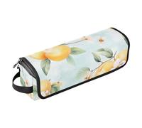 Borsa da viaggio per utensili da parrucchiere con tappetino rimovibile resistente al calore, grande custodia da viaggio per strumenti caldi e accessori per la cura dei capelli, graziosa frutta