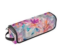 Borsa da viaggio per utensili per capelli con tappetino rimovibile resistente al calore per ferro arricciacapelli, custodia da viaggio per piastre, piastre e arricciacapelli, si prega di disegnare un