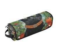 Borsa da viaggio per utensili per capelli da donna con tappetino in ferro, custodia per il trasporto di ferro arricciacapelli piatto, organizer impermeabile per ferro arricciacapelli, piastra per