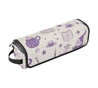 Borsa da viaggio per utensili per capelli e tappetino resistente al calore con cerniera, organizer per strumenti per capelli di grande capacità, per ferro arricciacapelli, piastra per capelli piatta,