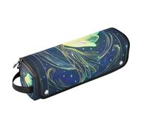 Borsa da viaggio per utensili per capelli e tappetino resistente al calore, con cerniera, organizer per strumenti per capelli, per piastre, ferri arricciacapelli, tarocchi delle fate