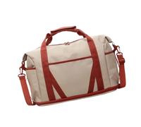 Borsa da viaggio pernottamento fine settimana allenamento borse sportive alla moda impermeabile per annunci personali borse a tracolla regali borsa a tracolla, beige.