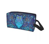 Borsa da viaggio personalizzata Om Mandala for articoli da toeletta Buddismo Aum Yoga Meditazione Cosmetici Trucco Organizzatore Beauty Storage Dopp Kit Box Per Viaggio O Usi Quotidiani(Color 09)
