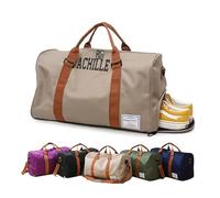 Borsa Da Viaggio Personalizzata Ricamata For Uomo, Borsa Da Weekend Personalizzata, Borsone Regalo For Lo Sposo, Borsa For Il Testimone Dello Sposo, Borsa Da Viaggio In Tela Personalizzata