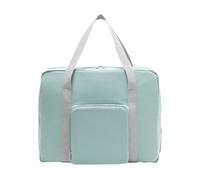 Borsa da viaggio pieghevole, capiente borsa da w nd e da palestra, borsa sportiva espandibile in tessuto antipolvere, compatta e pratica da portare in cabina per viaggi di