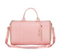 Borsa da viaggio pieghevole da donna, grande capacità, borsa da lavoro, for indumenti(Pink)