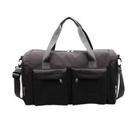 Borsa Da Viaggio Pieghevole,Duffle Bag Pieghevole | Valigia Cabina Portatile Estensibile per Lavoro Palestra Sport Week End Campeggio Aereo Ospedale, Nero , Se référer au descriptif, riferimento