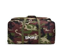 Borsa da viaggio pieghevole Oxford 600D con ruote, borsa portabagagli, grande capacità, trolley Per campeggio, sport e attività all'aperto(Multi-colored)