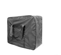 Borsa da viaggio pieghevole per bicicletta con fettuccia rinforzata e tessuto impermeabile 600D+210D, adatta per 14 biciclette da 26 pollici, trasporto portatile a mano e tracolla, tasca portaoggetti