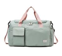 Borsa da viaggio pieghevole Weekender, bagaglio a mano, borsa da viaggio, impermeabile, borsa da viaggio, borsa da allenamento, borsa da uomo, borsa per il tempo libero, Verde 8., m