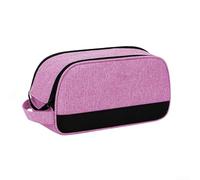 Borsa da viaggio portatile compatibile con macchina Airmini e accessori viola Oxford custodia da trasporto con doppia cerniera scomparti organizzati per tubi maschera cavi casa o viaggio 28,7 x 11,4 x