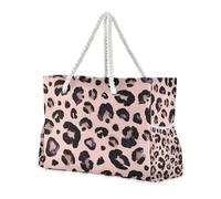 Borsa da viaggio portatile con tasche laterali in gomma per piscina, palestra, supermercato, per viaggi