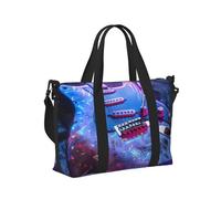 Borsa da viaggio portatile da viaggio con stampa di una bella chitarra, borsa a mano pieghevole per viaggi di fine settimana accessorio da palestra