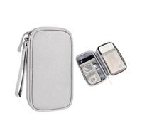 Borsa da viaggio portatile per accessori digitali borsa organizer per telefono cellulare U Disk Banca di ricarica per cavo dati mobili (S grigio)
