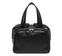 Borsa da viaggio portatile per trucchi di grande capacità con scomparti multipli custodia organizer per trucco per donne essenziali da viaggio, Nero , 200.00 x 120.00 x 105.00 mm, Portatile