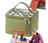 Borsa da viaggio portatile Shaker dispenser condimento | Dispenser portatile per condimenti, porta sale e pepe, borsa portaoggetti separabile per campeggio, barbecue