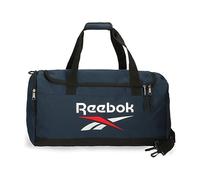 BORSA DA VIAGGIO REEBOK BOSTON BLU 55X29X21 CM 1 ZIP BORSONE DA PALESTRA PISCINA
