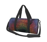 Borsa da viaggio rotonda Borsa da palestra Holographic Dreams per uomo Borsa sportiva da donna