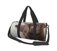 Borsa da viaggio rotonda Borsa da palestra per cani Malinconia per uomo Borsa sportiva da donna