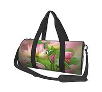Borsa da viaggio rotonda Borsa da palestra Spirit Of The Lotus per uomo Borsa sportiva da donna
