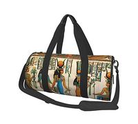 Borsa da viaggio rotonda da donna nell'antico Egitto Borsa da palestra per uomo Borsa da viaggio da donna Borsa sportiva