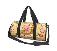 Borsa da viaggio rotonda Deliziosa borsa da palestra Ramen dolce per uomo Borsa sportiva da donna