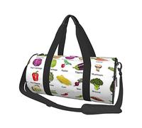 Borsa da viaggio rotonda Introduzione di varie borse da palestra per verdure per uomo e donna, borsone sportivo