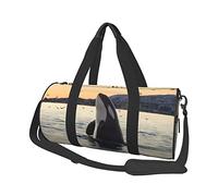 Borsa da viaggio rotonda WhaleOf The Water Borsa da palestra per uomo Donna Borsone Borsa sportiva