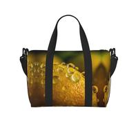 Borsa da viaggio stampata con gocce d'acqua, borsa da palestra di grande capacità, borsa a tracolla leggera da viaggio, unisex