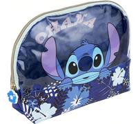 Borsa da viaggio Stitch per bambini e bambine - Set da viaggio perfetto per riporre articoli per l'igiene - Ideale per gite, vacanze, asili nido o scuola - Borsa da viaggio compatta con divertenti des