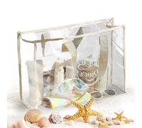 Borsa da viaggio trasparente grande | Borsa trasparente - Borsa da spiaggia trasparente, borsa da trasporto trasparente, borsa tote in PVC, grande borsa trasparente, borsa tote impermeabile,