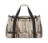 Borsa da viaggio versatile con stampa di stalla e porta del fienile, ampia borsa da viaggio, elegante e funzionale per attività all'aperto