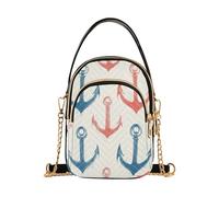 Borsa da viaggio vintage blu oceano alla moda con multi tasche borsa a mano per le donne per le signore